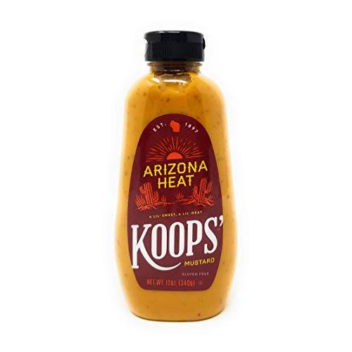 Koops’ Arizona Heat Mustard, 12 oz. Bottle, 3-Pack