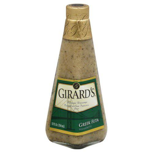 Girard’s Greek Feta Vinaigrette Dressing 12 oz (Pack of 2)