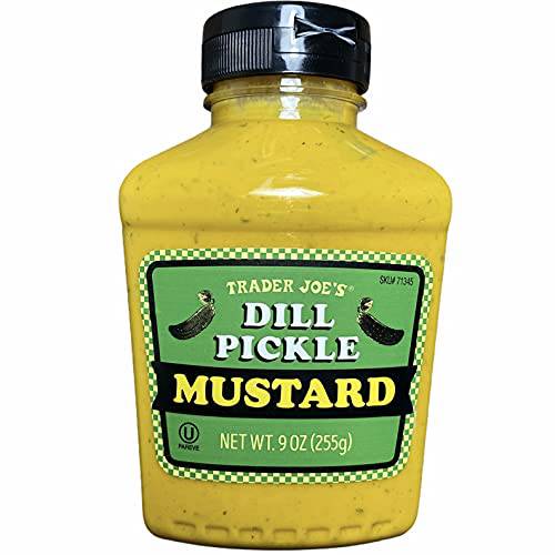 Trader Joe’s Dill Pickle Mustard, 9 oz (Pack of 1)
