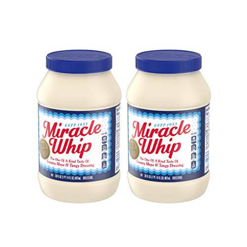 Kraft Gold Standard Recipe Miracle Whip - 2 Jars (30 oz ea)