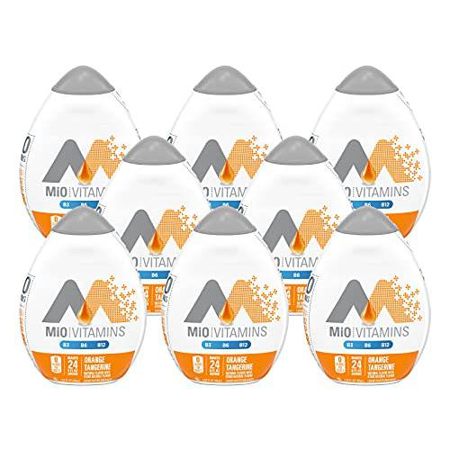 Mio Vitamins Liquid Water Enhancer, Orange Tangerine, 1.62 OZ, 8-Pack