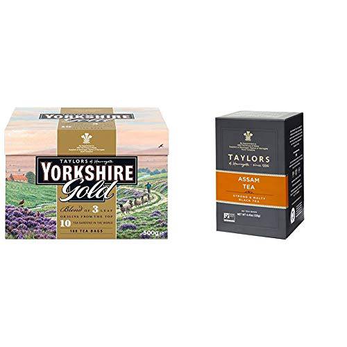 Taylors of Harrogate Yorkshire Gold, 160 Teabags & Pure Assam, 50 Teabags