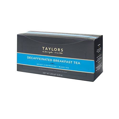 Taylors of Harrogate Decaffeinated Breakfast, 100 Count (Pack of 1)