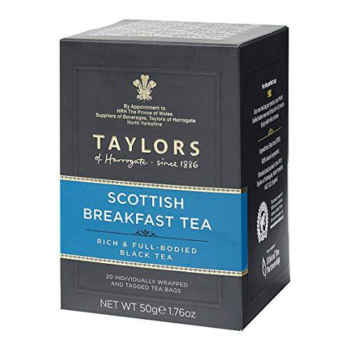 Taylors of Harrogate Scottish Breakfast, 20 Count(Pack of 1)