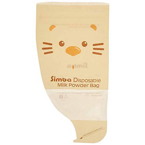 Simba Disposable Formula/Milk Powder Bag (12 oz, 2 Packs, Total 24 Bags)