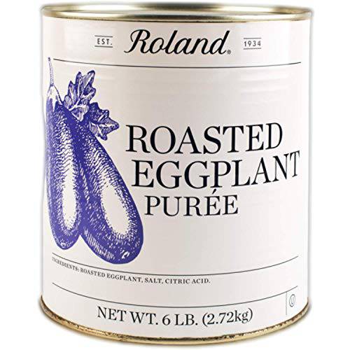 Roland Foods Roasted Eggplant Puree, Specialty Imported Food, 6-Pound Can