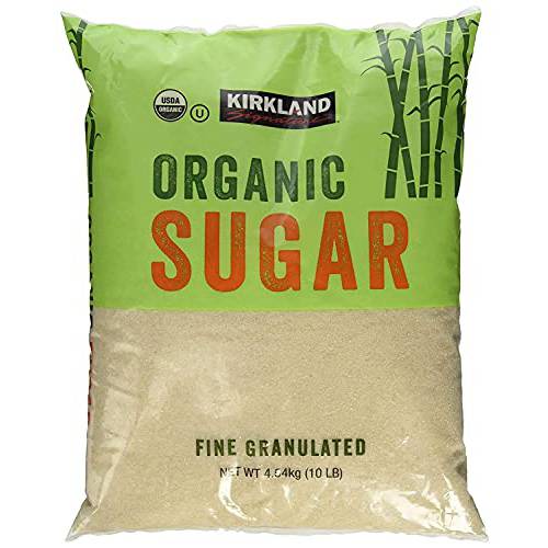 Kirkland Signature Organic Sugar - 10 Lb (Pack of 3)