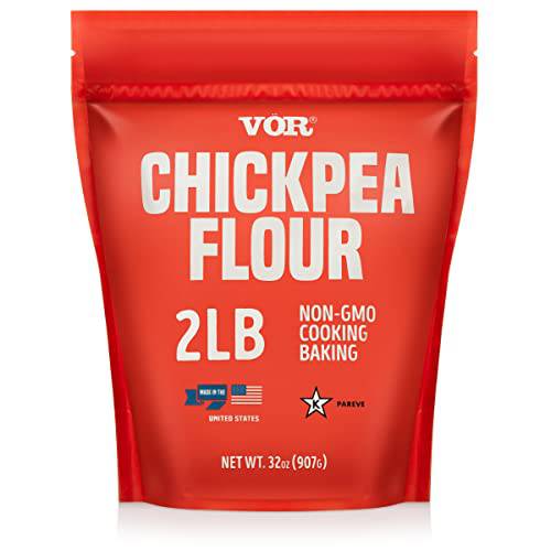 Vör Pure Chickpea Flour | Garbanzo Bean Flour | 2lbs | Gluten Free | Non GMO
