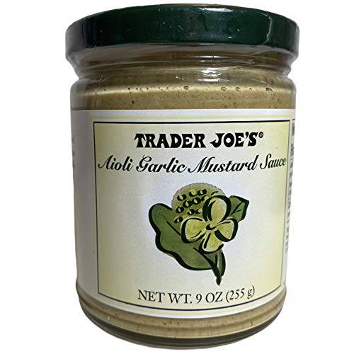 Trader Joe’s Aioli Garlic Mustard Sauce (Pack of 3)