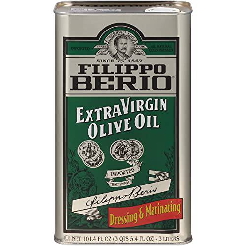 Filippo Berio Extra Virgin Olive Oil, 101.4 Ounce Tin