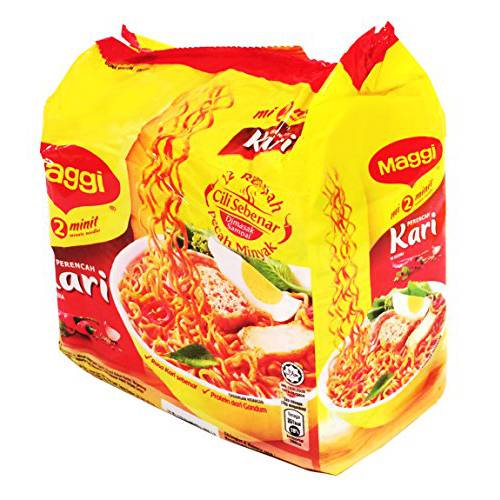 Maggi 2 Minute Noodles Curry Flavour - 79g - Pack of 5
