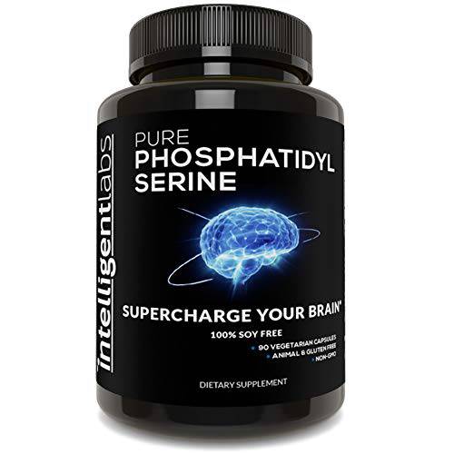 Intelligent Labs Phosphatidylserine 100mg, 100% Soy Free Pure Phosphatidylserine
