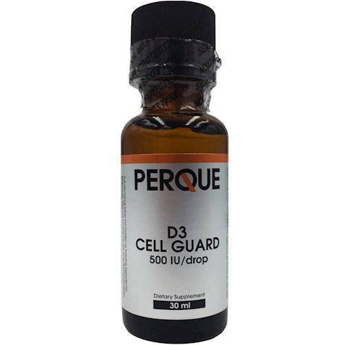 Perque - D3 Cell Guard Liquid 30 ml [Health and Beauty] by Perque