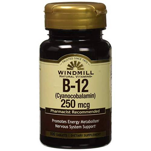 Vitamin B-12 TABS 250 MCG WMILL Size: 100