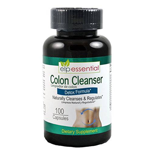 Colon Cleanser Detox Formula 100 Capsules Limpiador de Colon
