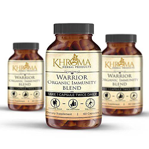 Warrior - Organic Immune System Support - Made with Nature’s 8 Most Potent Immunity Defense Herbs