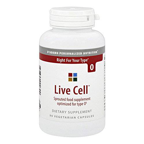 D’Adamo Personalized Nutrition - Live Cell O 90 vcaps