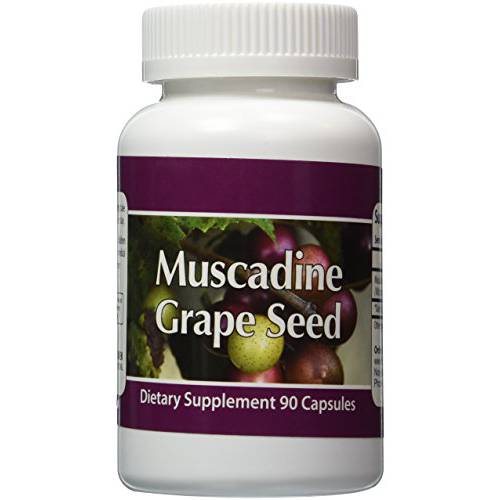 Muscadine Grape Seed 90 Count Bottle
