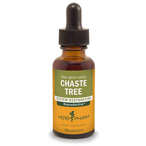 Herb Pharm Chaste Tree Liquid Extract for Female Reproductive System Support - 1 Ounce (DCHASTE01)