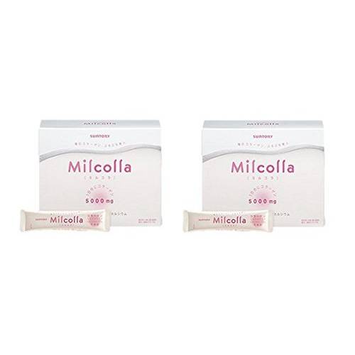 Suntory Milcolla Collagen Powder (30days’ Supply) [Japan Import] Set of 2