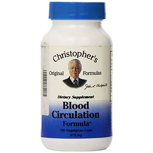 Dr. Christopher Blood Circulation Formula 100 vegetarian caps (Pack of 2)