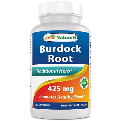 Best Naturals Burdock root 425 mg 180 Capsules