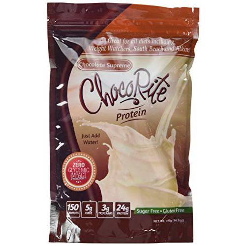 ChocoRite Protein Chocolate Supreme Shake Mix, Chocolate Supreme, 15.3 Ounce