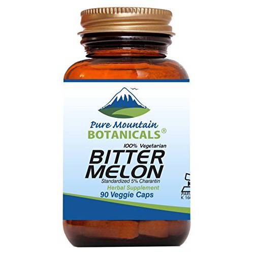 Bitter Melon Capsules - Kosher Vegan Caps with 500mg Bitter Melon Extract Supplement