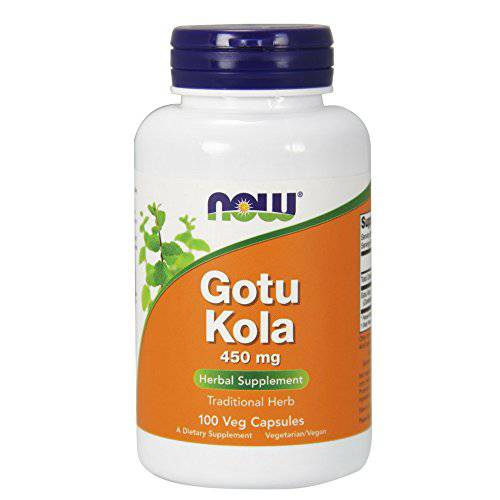 NOW Supplements, Gotu Kola (Centella asiatica) 450 mg, Herbal Supplement, 100 Veg Capsules