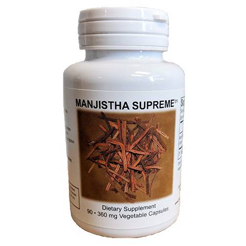 Supreme Nutrition Manjistha Supreme, 90 Pure Indian Madder Root Capsules