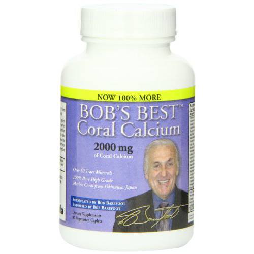 Bob’s Best Coral Calcium, 2000 mg, 90 caplets