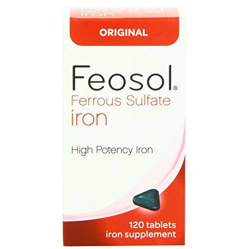 Feosol Original Vitamins, 120 Count (Pack of 2) by Feosol