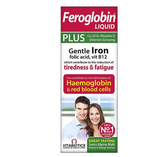 Vitabiotics Feroglobin 200ml Plus Liquid
