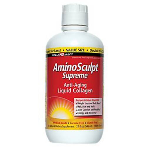 Health Direct AminoSculpt Collagen Original 18 Gram, Original Cherry, 30 Fl Oz