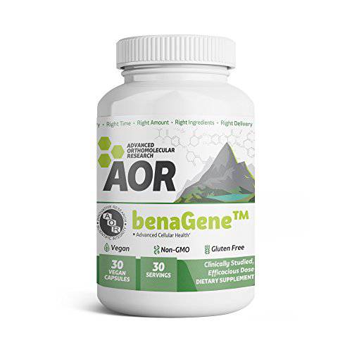 AOR, benaGene, Supports Healthy Aging, Energy and Longevity, Dietary Supplement, 30 servings (30 capsules)