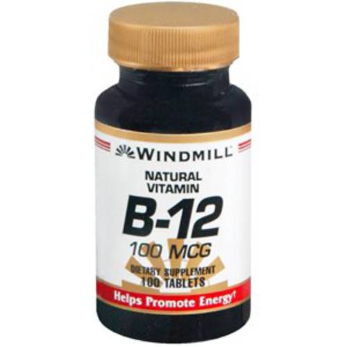 Vitamin B-12 TABS 100 Mcg WMILL Size: 100