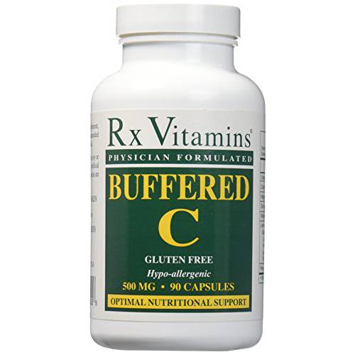 RX Vitamins - Buffered C 500 mg 90 caps [Health and Beauty]