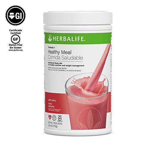 Herbalife Formula 1 Healthy Meal Nutritional Shake Mix (10 Flavor) (Wild Berry)