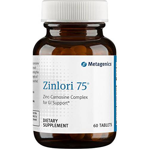 Metagenics Zinlori 75® – Zinc-Carnosine Complex for GI Support* – 60 Servings