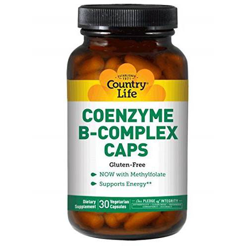 Country Life Coenzyme B Complex, 30-Count