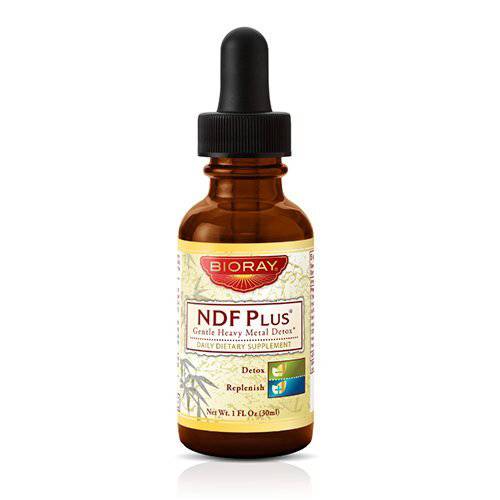 BIORAY Professional NDF Plus - 1 fl oz - Naturally Removes Toxins from The Body - Non-GMO, Vegetarian, Gluten Free