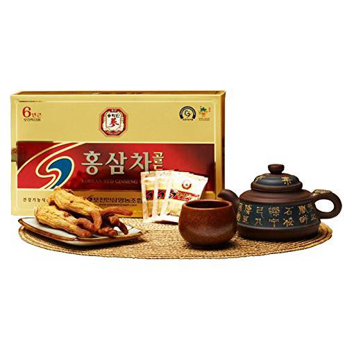 Pocheon 300g(3g x 100p) Korean Panax Red Ginseng Roots Extract Tea Gold 6Years, 15% Extract Panax
