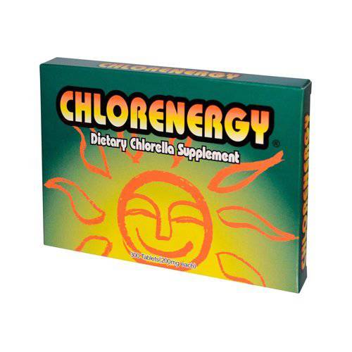 Chlorenergy Chlorella Tablets, 200 Mg, 300 Count