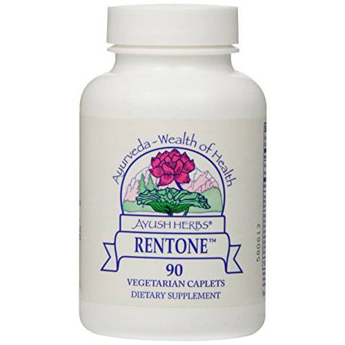 Ayush Herbs Rentone, Ayurvedic Urinary Tract and Kidney Support Supplement, Natural Herbal Supplement with Cranberry and Uva Ursi, 90 Vegetarian Caplets