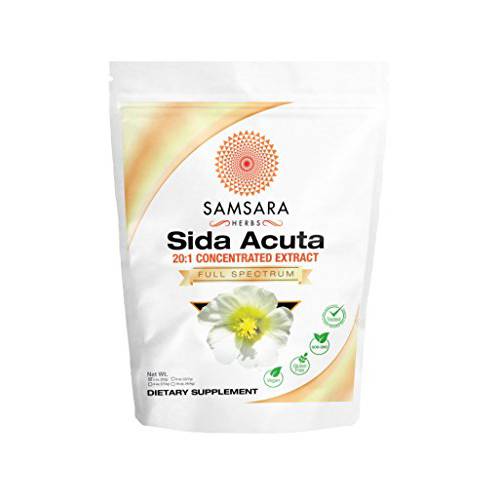 Samsara Herbs SIDA Acuta Extract (8oz/227g) 20:1 Concentrated Extract Powder