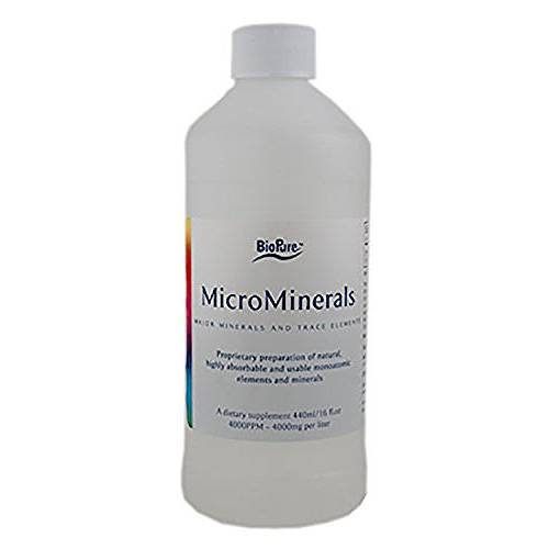 BioPure Micro Minerals Supplement – Highly Bioavailable Major Minerals & Trace Elements to Aid Cellular & Enzymatic Functions for Metabolic & Immune Function Support and Whole-Body Wellness – 16 fl oz