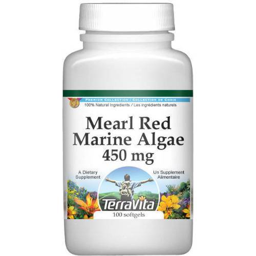 Mearl Red Marine Algae - 450 mg (100 Capsules, ZIN: 515313)
