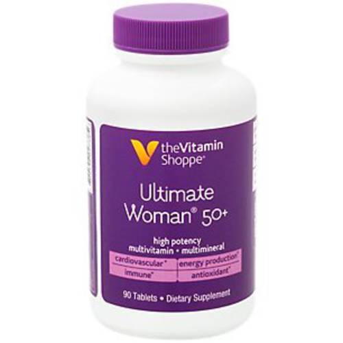 Ultimate Woman 50+ Multivitamin (90 Tablets) by The Vitamin Shoppe