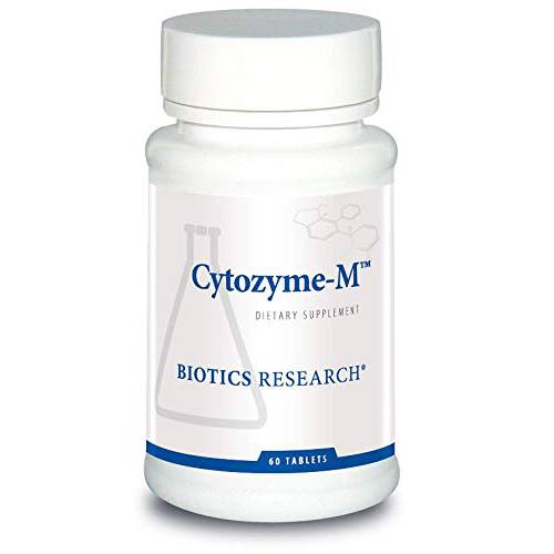 Biotics Research CytozymeM Male Glandular Combination Formula, Male Hormone Support, Healthy Endocrine Function, SOD, Catalase, Potent Antioxidant Activity. 60 Tablets.