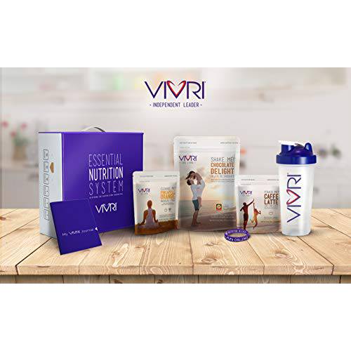 Vivri- Essential Nutrition System Chocolate Shake Me-Caffe Latte- 10 Day Challenge